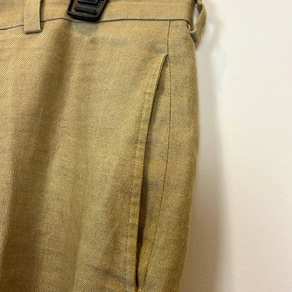 Brooks Brothers Men's 100% Irish Linen Flat Front Shorts 33 Waist 9 Inseam - Picture 3 of 7